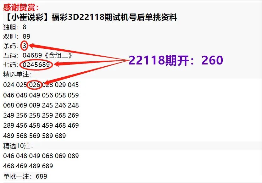 今日最新排三试机号后